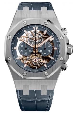 Audemars Piguet Replica Watch Royal Oak Tourbillon Chronograph Openworked 26347PT.OO.D315CR.01 Audemars Piguet Replica Watch Royal Oak Tourbillon Chronograph Openworked 26347PT.OO.D315CR.01